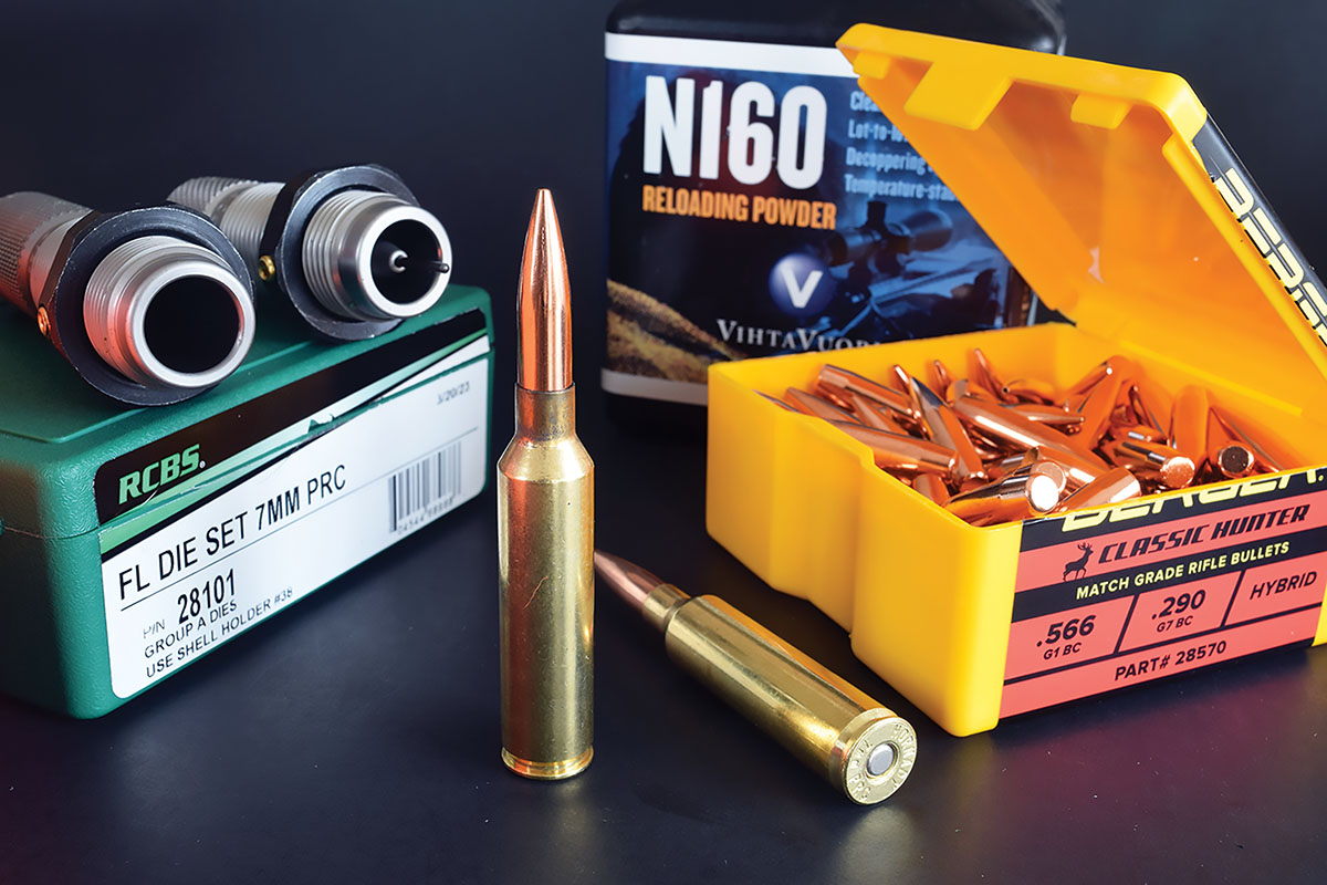 Targets more than a mile away inspire short cases, long bullets and fast-twist rifling in stiff steel and CF barrels.